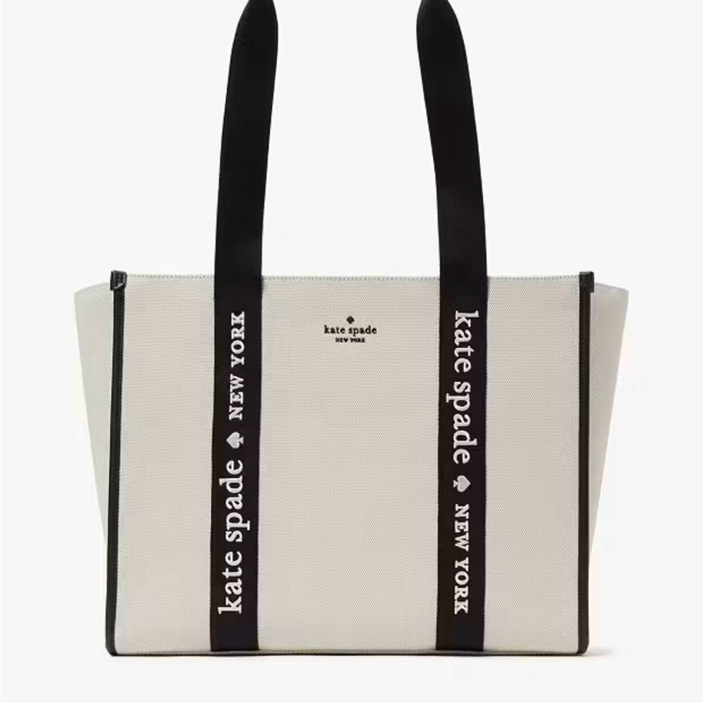 kate spade Kip Canvas Large Tote Bag